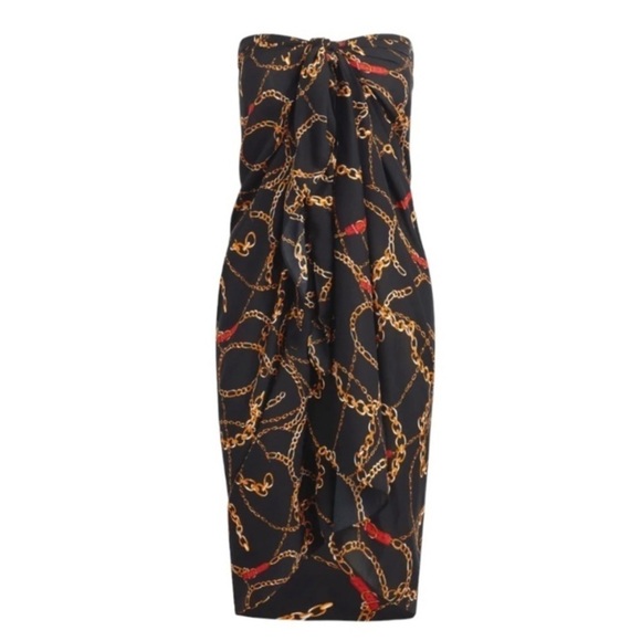 NEW Walter Baker Paradise Sarong color Ibiza Chain, OS - Picture 5 of 9